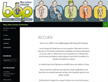 Tablet Screenshot of bop-orthopedie.be